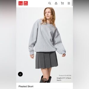 Uniqlo Pleated Skirt